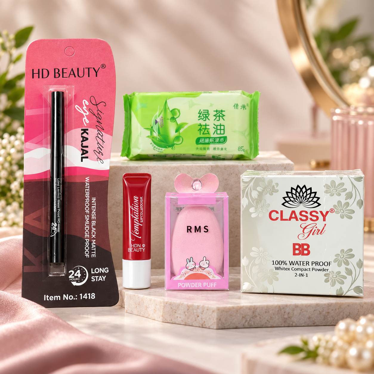 All-in-One Beauty Professional Makeup Kit | Premium Makeup Essentials in One Vanity Box