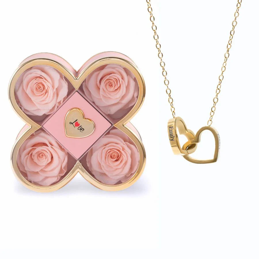 Eternal Luck Box & Personalized Necklace