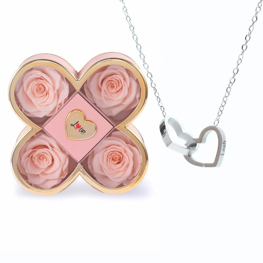 Eternal Luck Box & Personalized Necklace