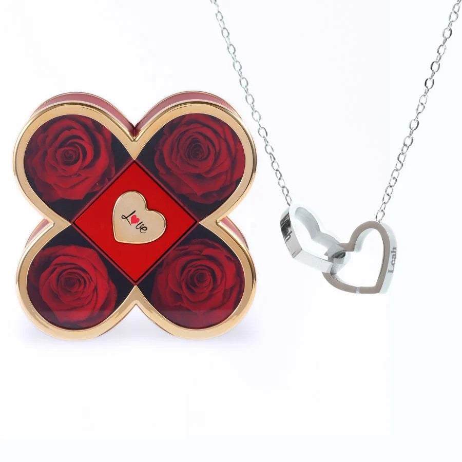 Eternal Luck Box & Personalized Necklace