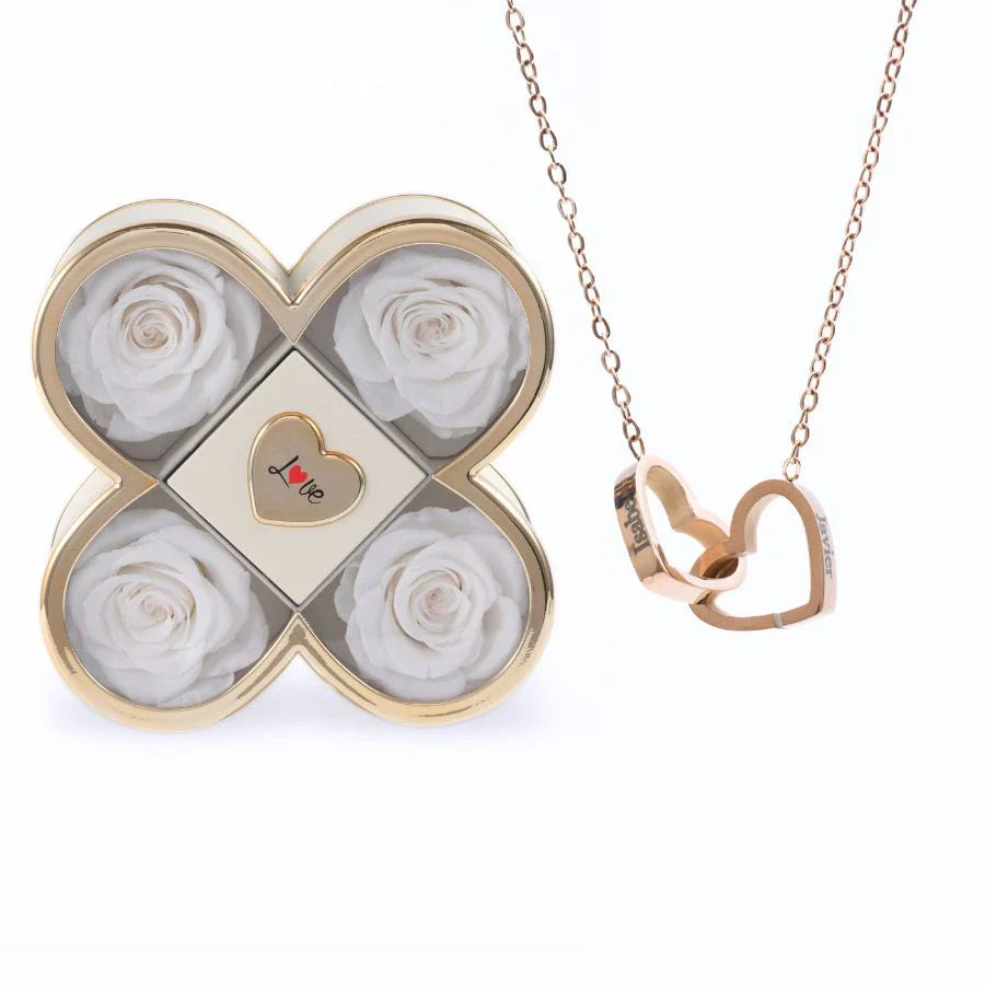 Eternal Luck Box & Personalized Necklace