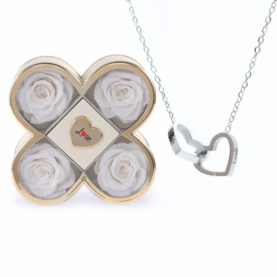 Eternal Luck Box & Personalized Necklace